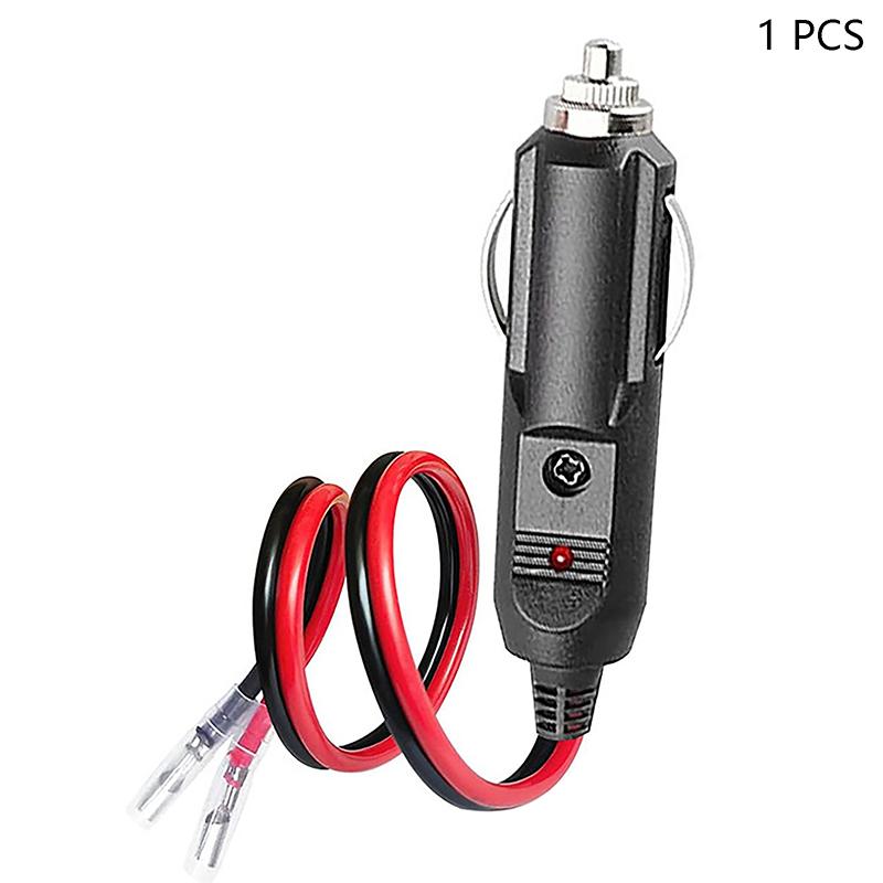 

1/2 шт. автомобильный предохранительный прикуриватель штекер замена 12 В прикуриватель шнур для шин насос воздушный