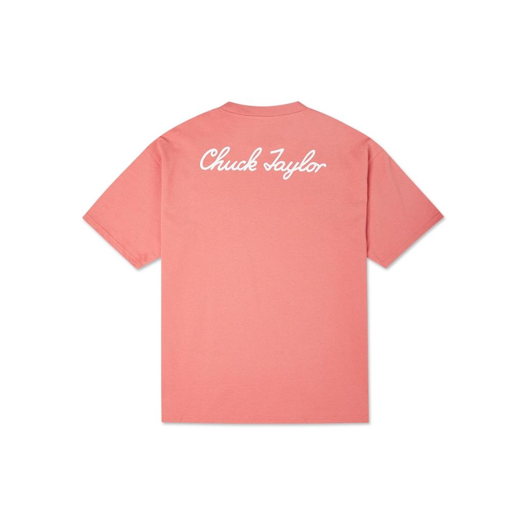 Converse Chuck Taylor Shoe Patch T-Shirt Asia Sizing 'Pink' Men's 10020931-A12