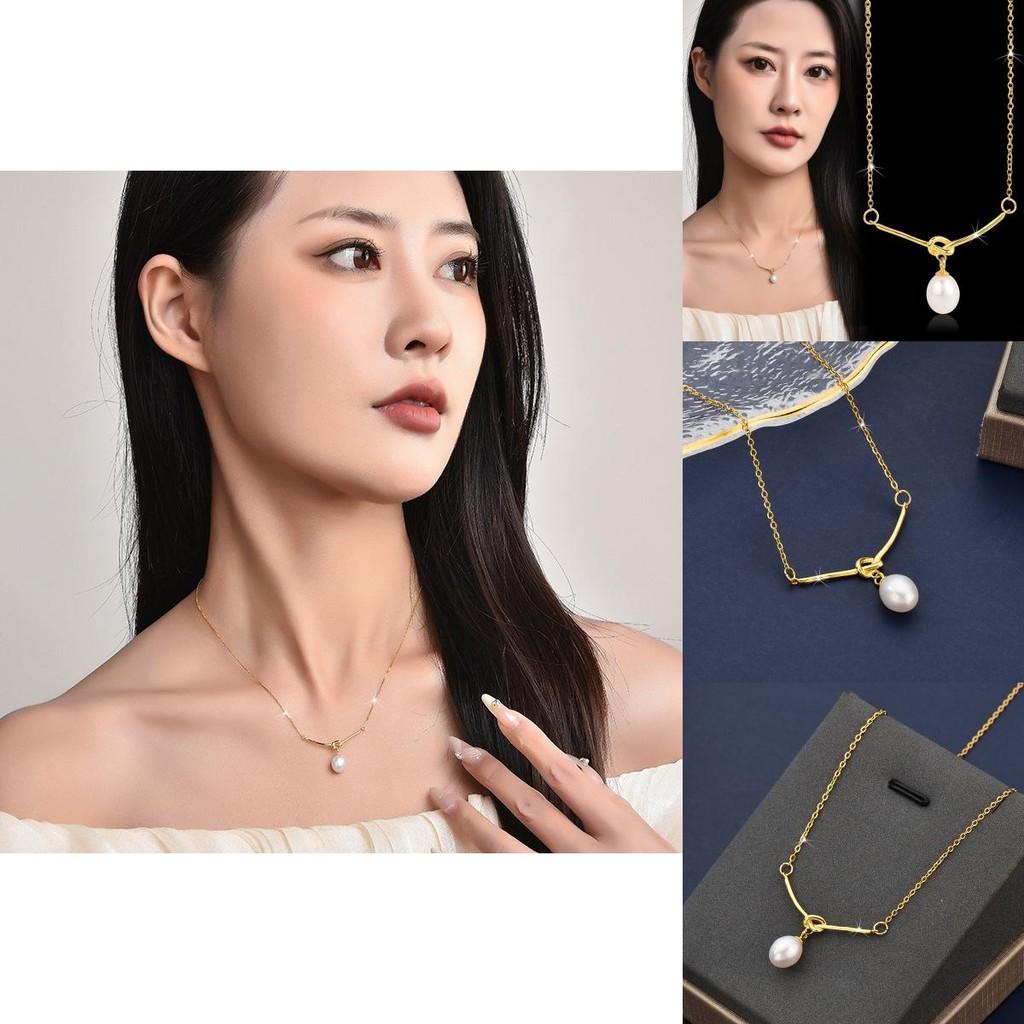 Stylish Minimalist Baroque Pearl Choker Necklace For Women With Timeless Elegance