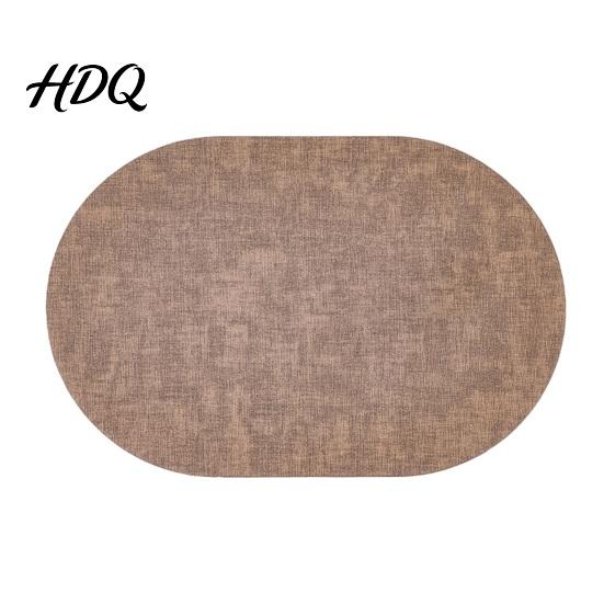 Tabletop Protective Mat PU Leather Placemat Wear-Resistant Heat Resistant Mat Non-Slip Teapot