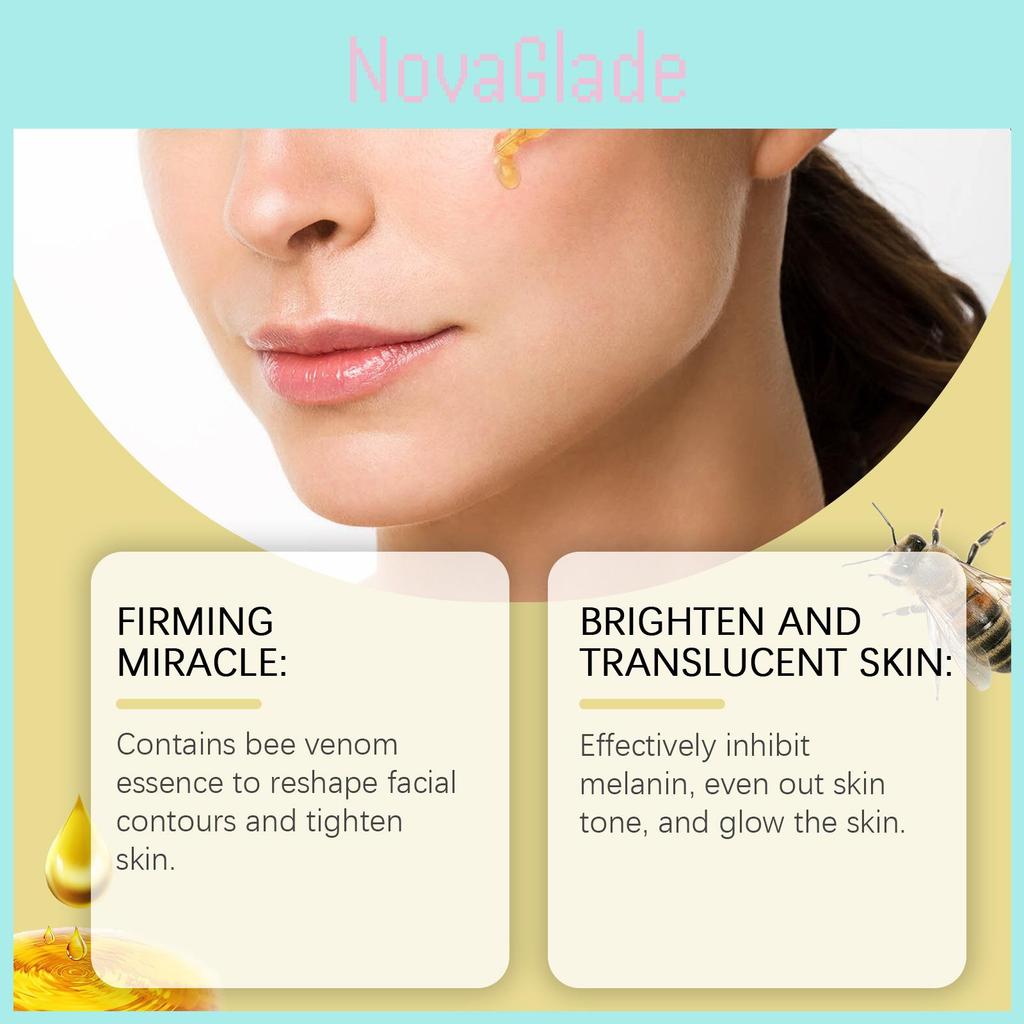 Hydrating Ouhoe Bee Venom Facial Serum For Moisturizing Skin And Reducing Fine Lines