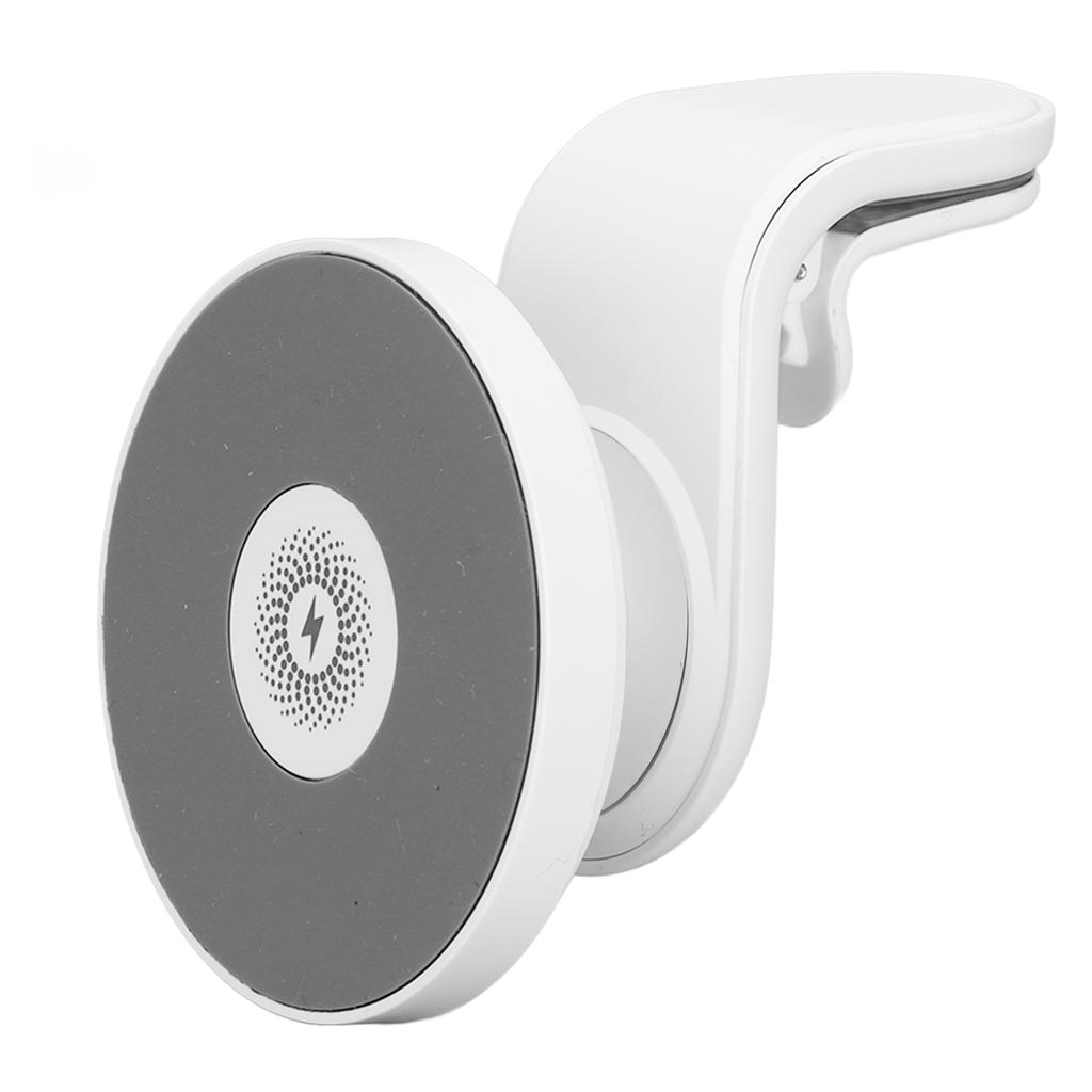 Magnetic Wireless Car Charger Fast Charging Magnetic Phone Car Mount Charger for IPhone 12 13 White