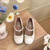 Candy Color Women Mary Jane Shoes Fashion Shallow Butterfly-knot Shoes Ladies Elegant Dress Internal Elevation Shoes