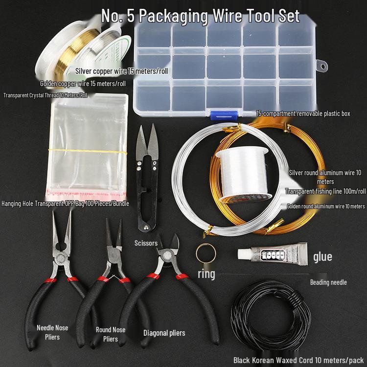 Earring and Bracelet DIY Jewelry Making Kit
