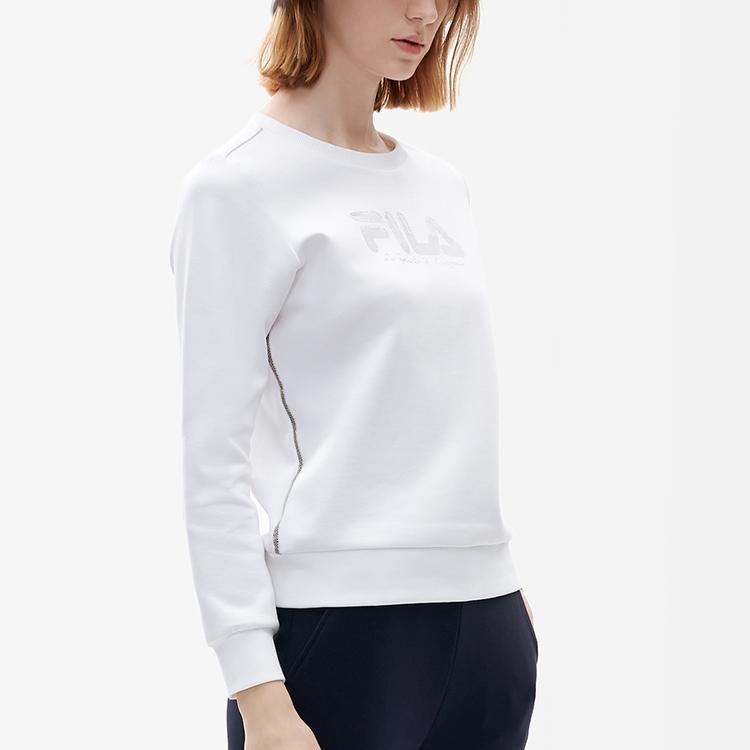 New FILA Sweatshirt Women's Standard White F11W217203FWT