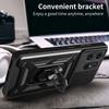 For Motorola Edge 50 Pro 5G Case PC+TPU Back Cover with Lens Protector+Kickstand
