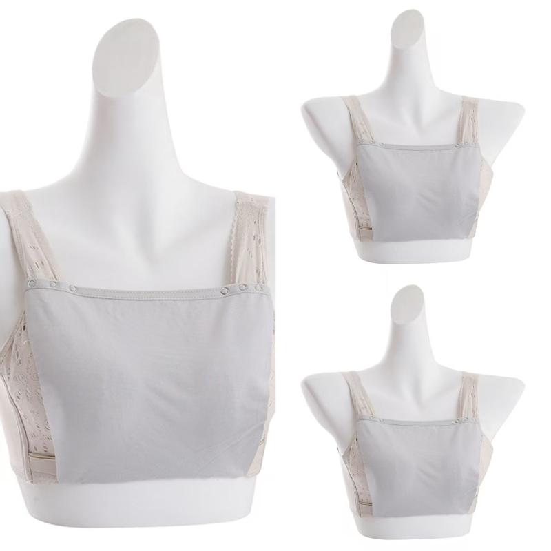 Adjustable Clip On Camisole Overlay Modesty Panel for Women Bra Insert Perfect for Layering Under Work Dresses or  Tops