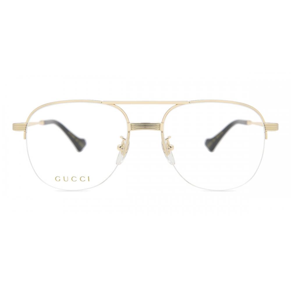 

Gucci Gg0745o 001 Men Eyeglasses Gold/54