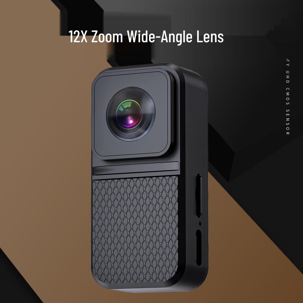 HD Pet Sports Camera with 160° Ultra-Wide Fisheye Lens & Loop Recording