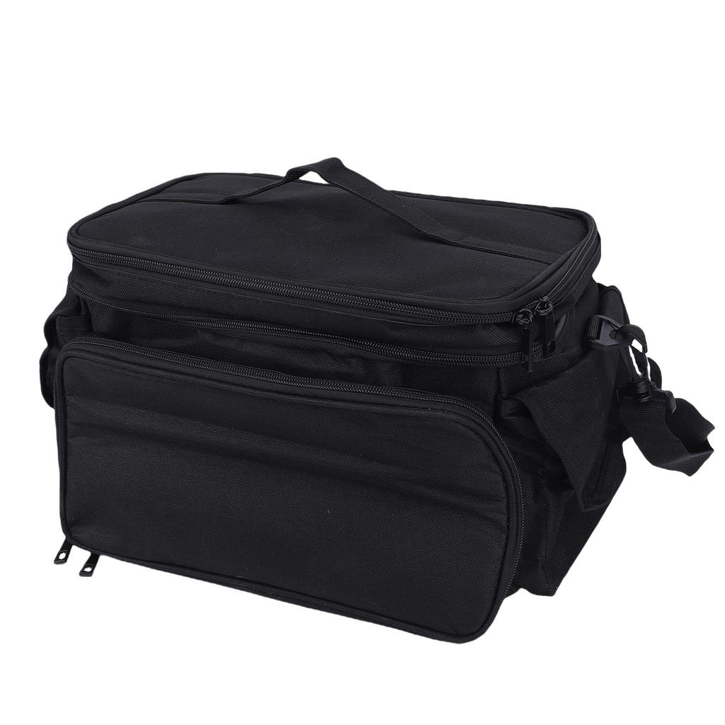 Sewing Supplies Storage Bag 2 Layers Oxford Cloth Sewing Accessories Bag with 2 Detachable Dividers for Scissors Pins Needles