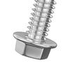 Metal Self Tapping Screws 250 Pieces Stainless Steel Hex Self Drilling Screws For Metal For Adults Technician Mechanic Repair