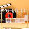 5pcs Acrylic Keychain Album Case Personalized DVD Jewel Keyring Creative Mini CD Holder  Gift