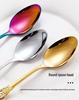 Royal Court 24-Piece Stainless Steel Cutlery Set - Embossed Hollow Steak Knives, Forks, and Spoons
