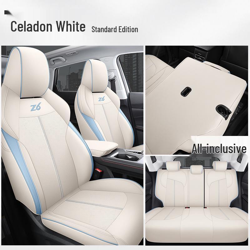 DJGY Leather Seat Cover for Changan Auchan Z6: All-Season Sports Cushion