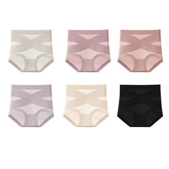 Leakproof Tummy Control Panties Breathable High-Waisted Women Underwear Seamless Comfort Body Shaper