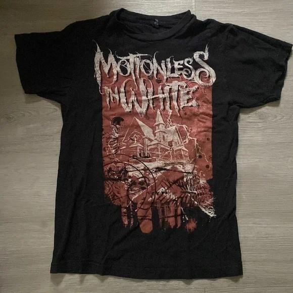 Frohe Weihnachten Motionless in White T-Shirt Schwarz S-234XL Unisex Shirt Geschenk Lustig E888
