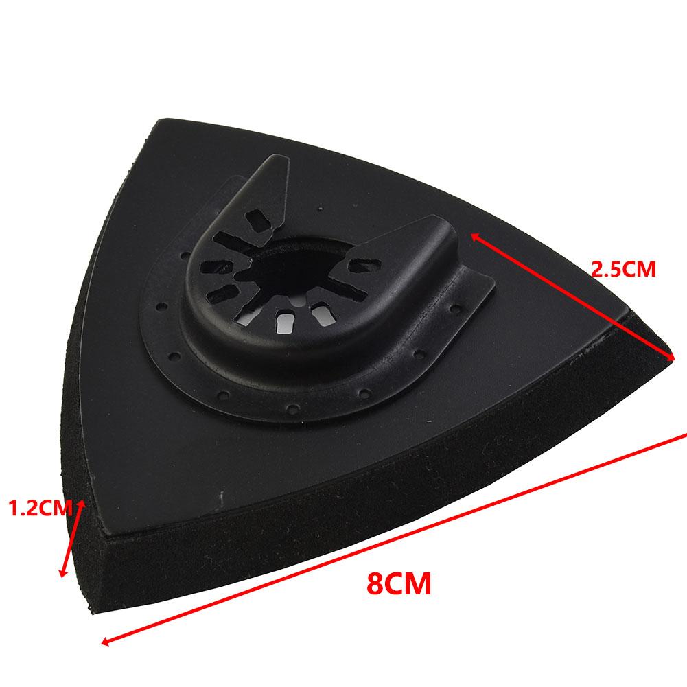 

Шлифовальная тарелка для полировки и шлифовки черная треугольная 80mm