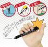 Zebra Mackie Knock Fine 10 Oil-Based Pen, Point, Black, Pens, B-P-YYSS6-BK