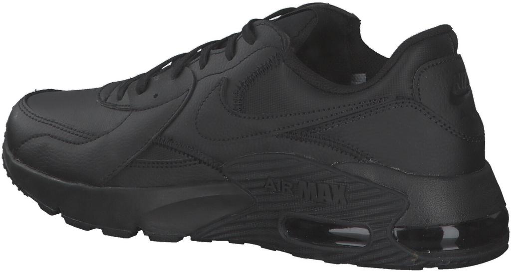 Кроссовки Nike Air Max Excee Leather черный/черный/светло-дымчатый серый