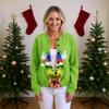 Women'S Christmas Sweater Cute Fun Christmas Sweater Fall And Winter Long Sleeve Knitted Sweater