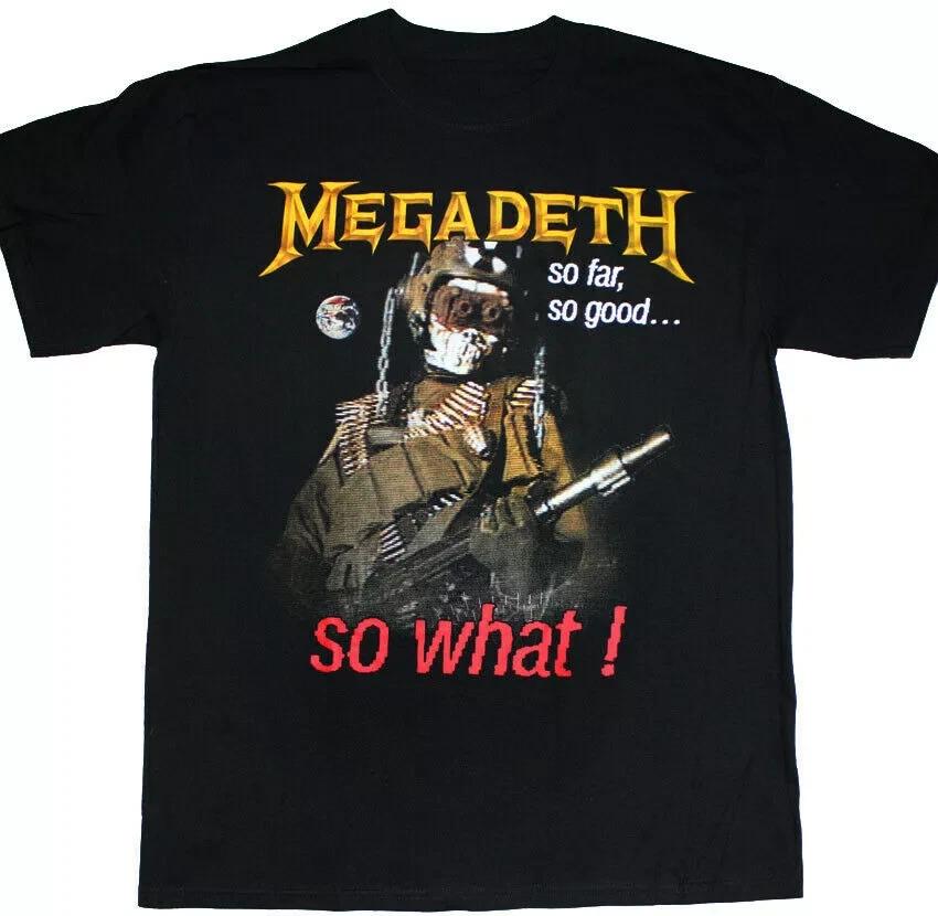 Megadeth So Far,So Good,So What 1988 T Shirt Full Size S-5XL S