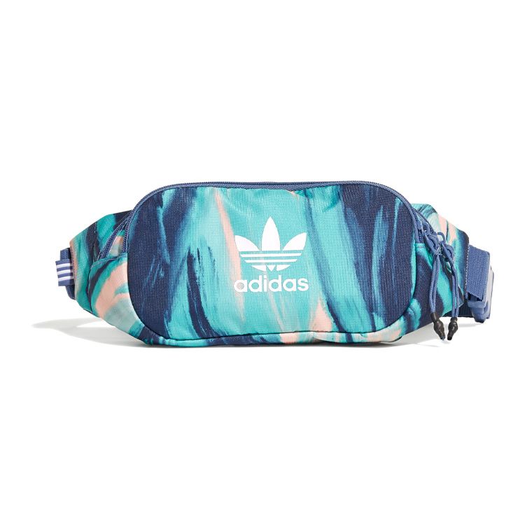 adidas Originals RYV Sports Color Block Polyester Waist Bag Unisex Bags Blue GN3197