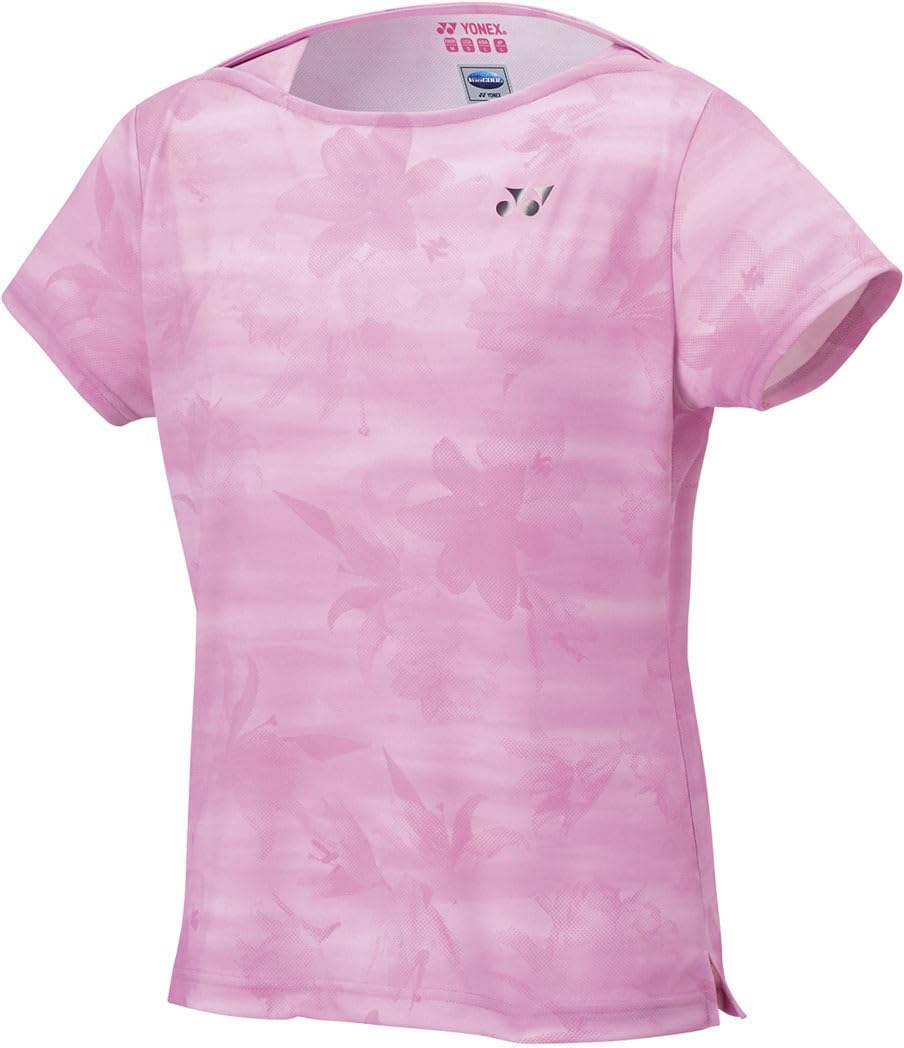 

Yonex Women s Game Shirt, Cosmos Pink (573), Size 20908, Size S