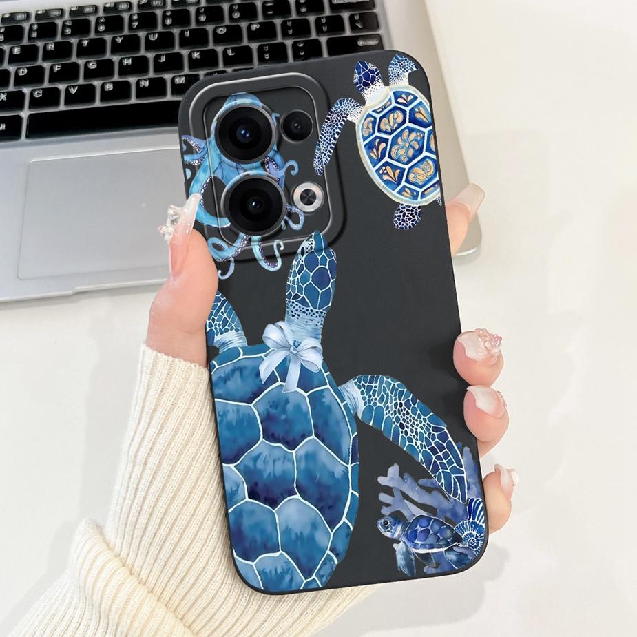 For Oppo Reno 13 Pro 5G Case CPH2697 Luxury Fashion Candy Painted Cover Soft TPU Phone Case For Oppo Reno 13 Reno13 Pro 5G Shell
