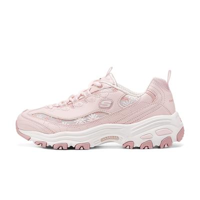 DLites 1.0 Scarpe Panda Suola Spessa Rialzanti Moda Versatile Casual Sportive Basse Scarpe da Papà Sneaker Donna Rosa Chiaro 150552-LTPK