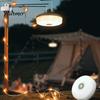Camping String Light Outdoor Waterproof Soft Lighting Flicker-Free Battery Powered Tent Widely Used Colorful Lamp Decoration