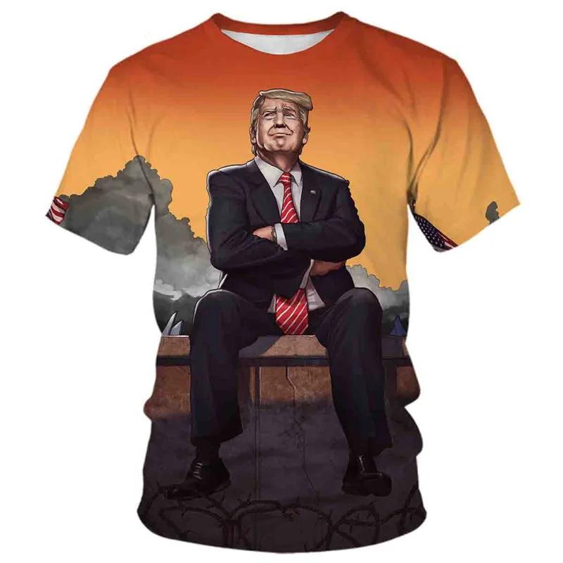 Summer popular men s printed T-shirt fashionable sports casual men s short sleeved street comfortable top XXS