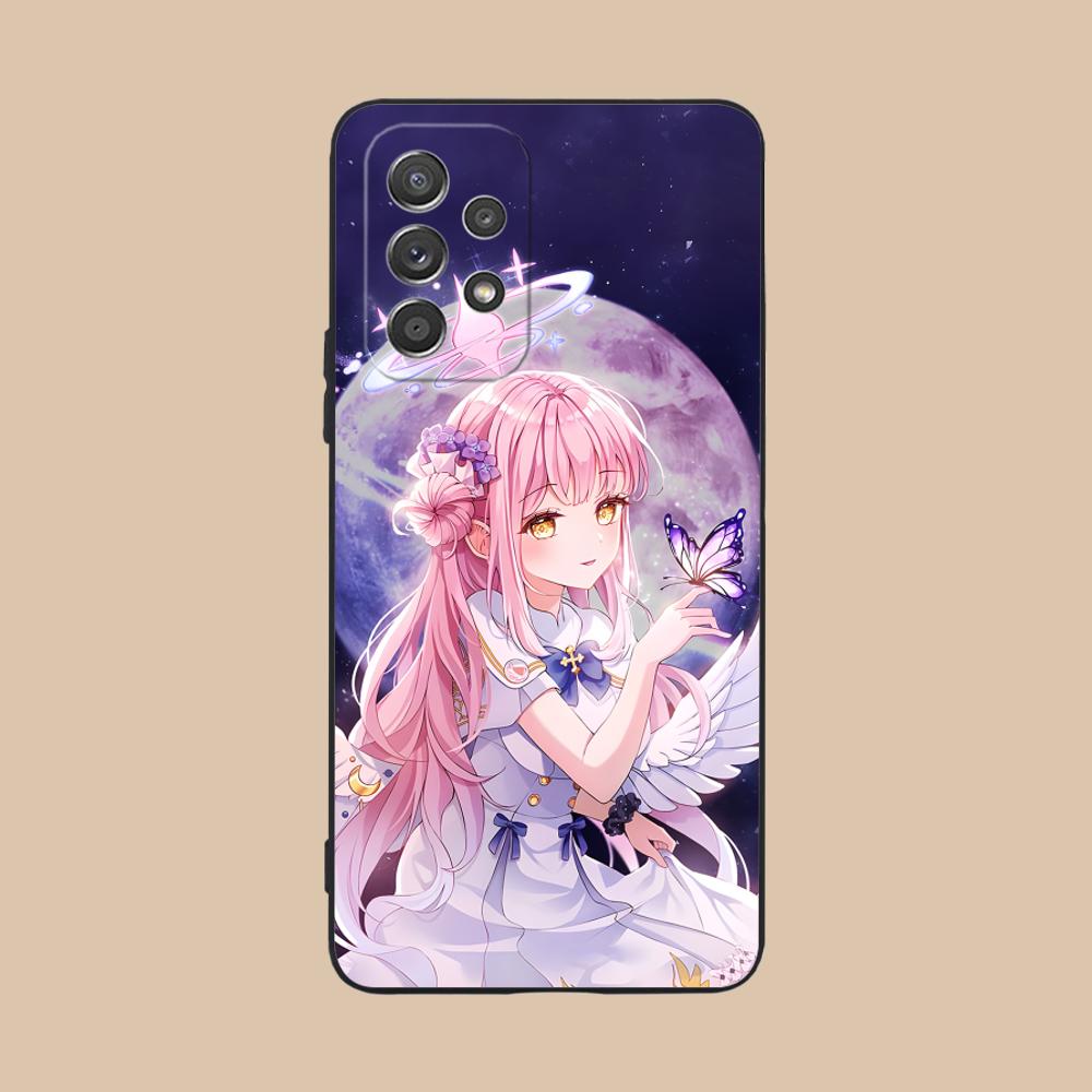 

Blue Archive Misono Mika Matte Mobile Phone Case for Samsung Galaxy M55 54 42 35 34 33 32 23 22 15 14 13 12 F55 5G Colorful Galaxy F04