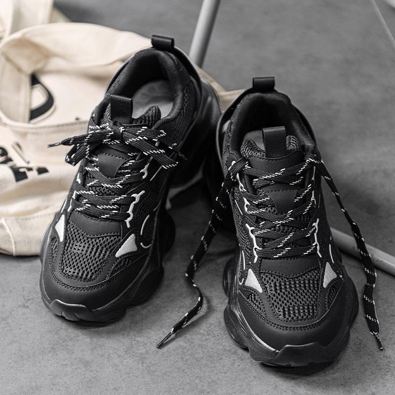 22 autumn new breathable casual shoes European and American style dad shoes Jinjiang sports shoes