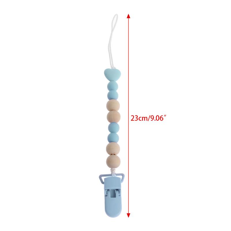 New Hot Sale 20x Round Shape Pacifier Suspender Clips Holder Crafts W Plastic In - Foto 4