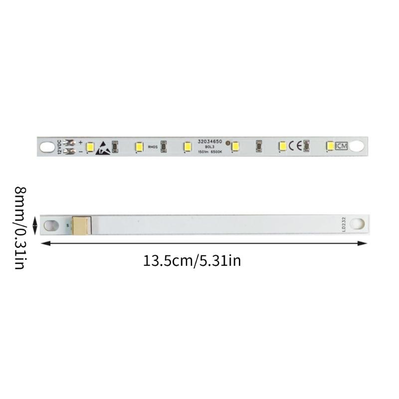 Luce LED Illuminazione Interna Frigorifero 12V Luce LED di Ricambio Luce LED PCB Testurizzato per Frigorifero