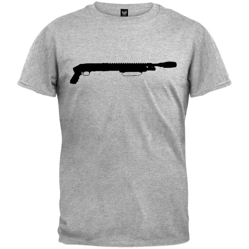 Mossberg Silhouette Heather Grey Adult Unisexs T Shirt