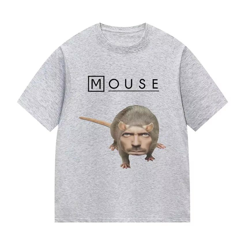 2026 Housemouse Md Funny Graphic Tshirt Unisex Unisex Casual Oversized Short Sleeve T Shirt Fashion High Quality Tees Streetwear