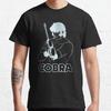 0312 Cobra Der Weltraum-Pirat Psychogun Kobura Abenteuer Geschenk T-Shirt 100% Baumwolle Bedrucktes Grafik-T-Shirt Y2K Kleidung Alle Größen Oberteile