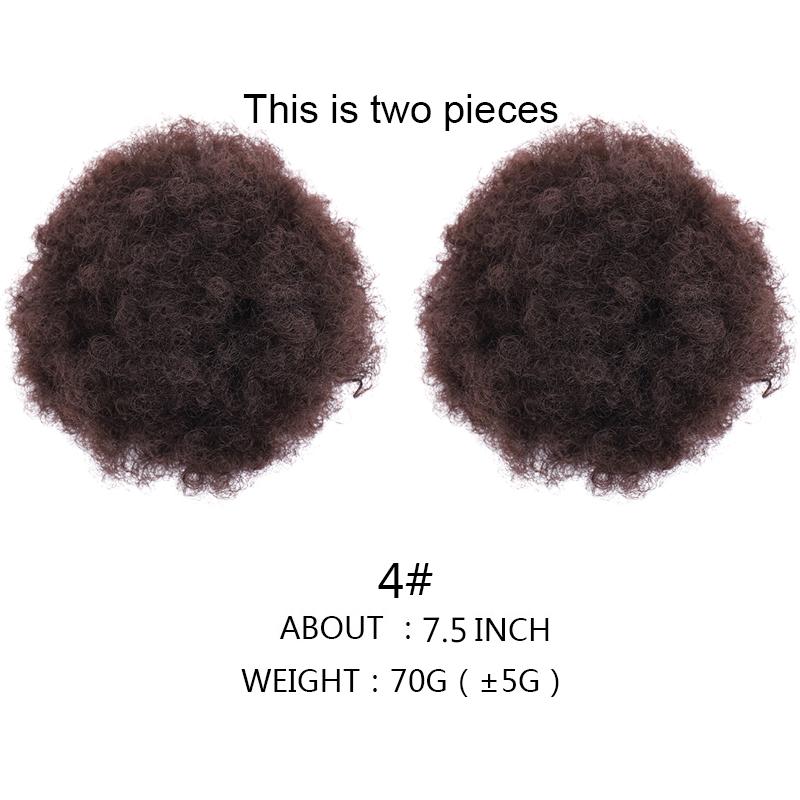 Bybrana African Ladies Daily Wear Hair Bag Cute Personalized Synthetic Hair Wig
