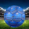 Chelsea F.C. Aufdruck Größe 5 Fußball, PU Abriebfester Fußball für Spieltraining und tägliches Üben, Geburtstagsgeschenk für Fußballfans
