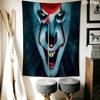 Horror Icons Tapestry Tapestry Wallmounted Background Cloth Homestay Soft Decoration Tapestry Home Decor Background Wall Hanging Cloth