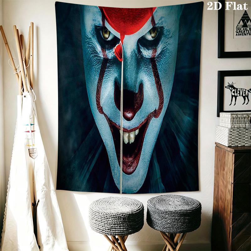 Horror Icons Tapestry Tapestry Wallmounted Background Cloth Homestay Soft Decoration Tapestry Home Decor Background Wall Hanging Cloth