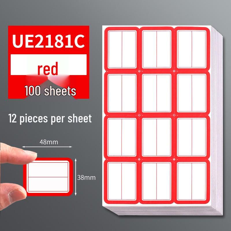 Roztomilé vodotěsné samolepicí poznámkové samolepky - Malé ručně psané štítky