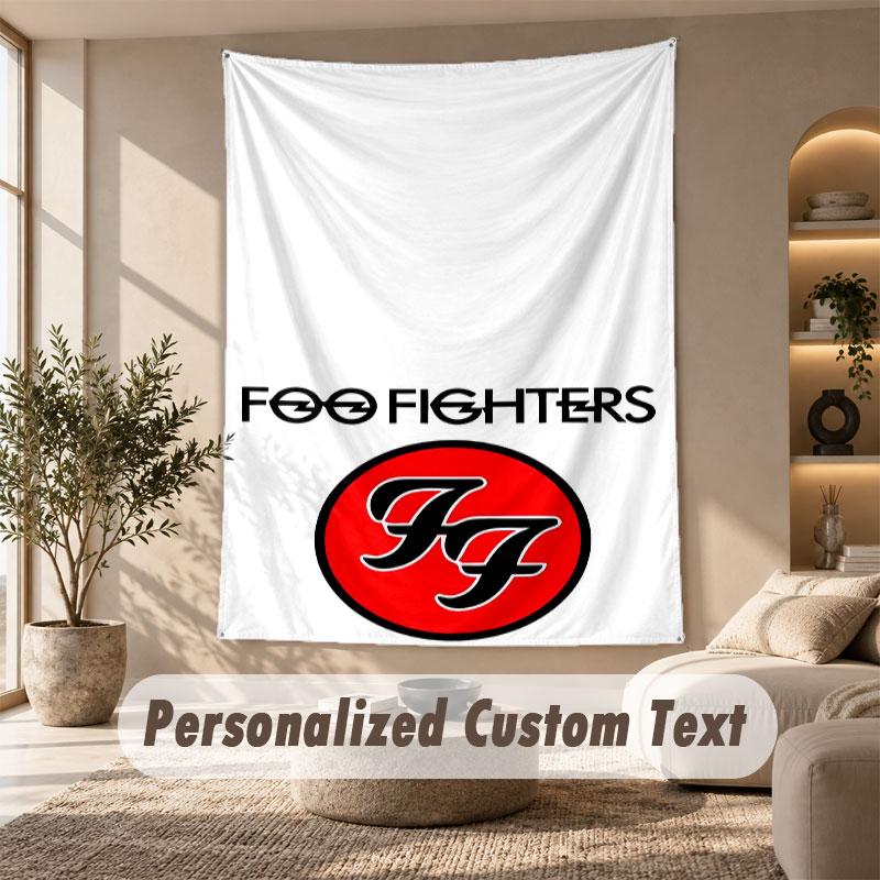 Wall Hanging Tapestry Art Cloth Bedroom Room Background DecorFoo Fighters