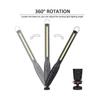 Work Light Rechargeable Cob Work Light, Slim Usb Inspection Light Led Work Light with Rotary Switch And 360 Rotating Magnetic Base And Hook for Auto R