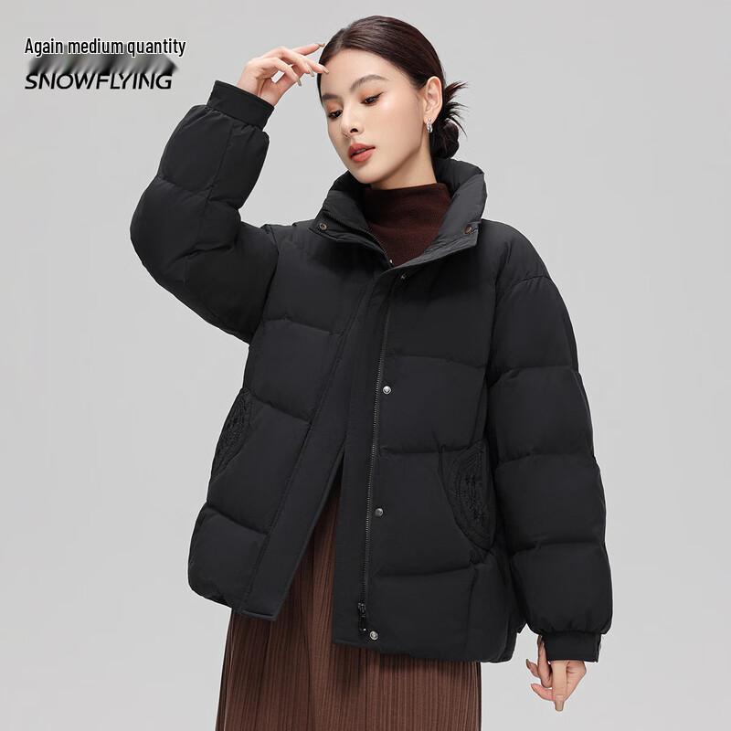 

Xuezhongfei Women s Short Winter Down Jacket with Stand Collar XL 170