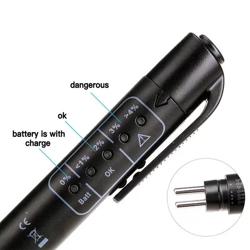 Vehicle Brake Fluid Tester Automotive Brake Fluid Brake Oil Testing Pen With Liquid LED Oil Quality Test Display Testing Tools