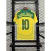 Retro 67AC Brazil 22 Kaka Short Sleeve Football Jersey Unisex Women