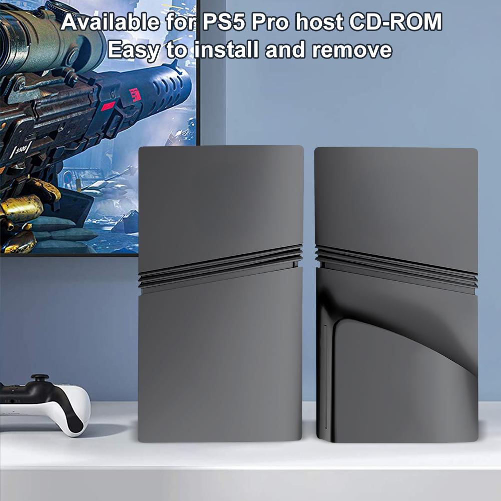 Faceplate Case Cover ABS Hard Case Anti-Scratch Hard Shell Skin Dustproof Protective Shell Case for PS5 Pro Disc/Digital Edition