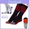 Luxuriöse elektrisch beheizbare Socken mit wiederaufladbarem Akku für winterliche Wärme und Komfort